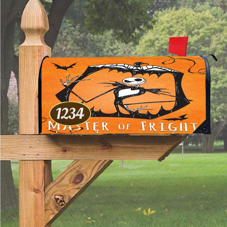 Master Of Fright Magnetic Mailbox Cover 18" X 21" Outdoor Decor