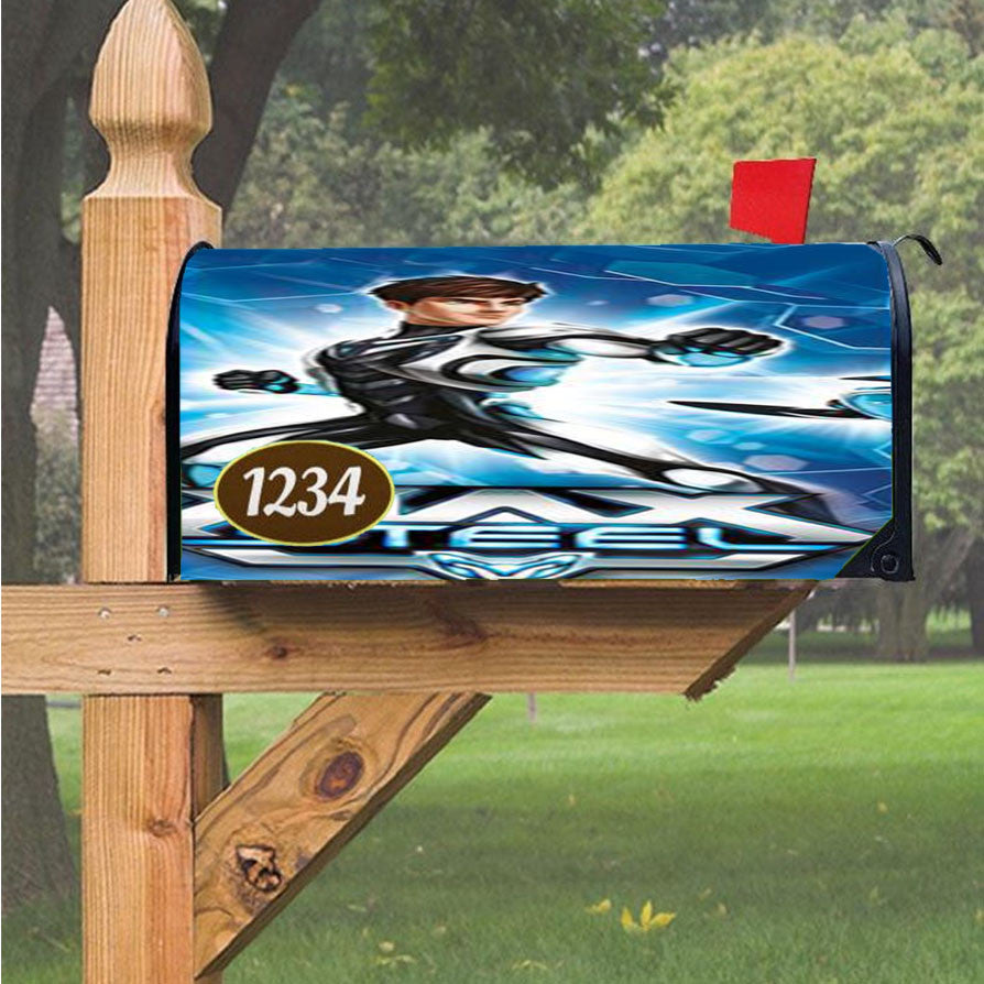 Max Steel 3 Magnetic Mailbox Cover 18" X 21" Outdoor Decor