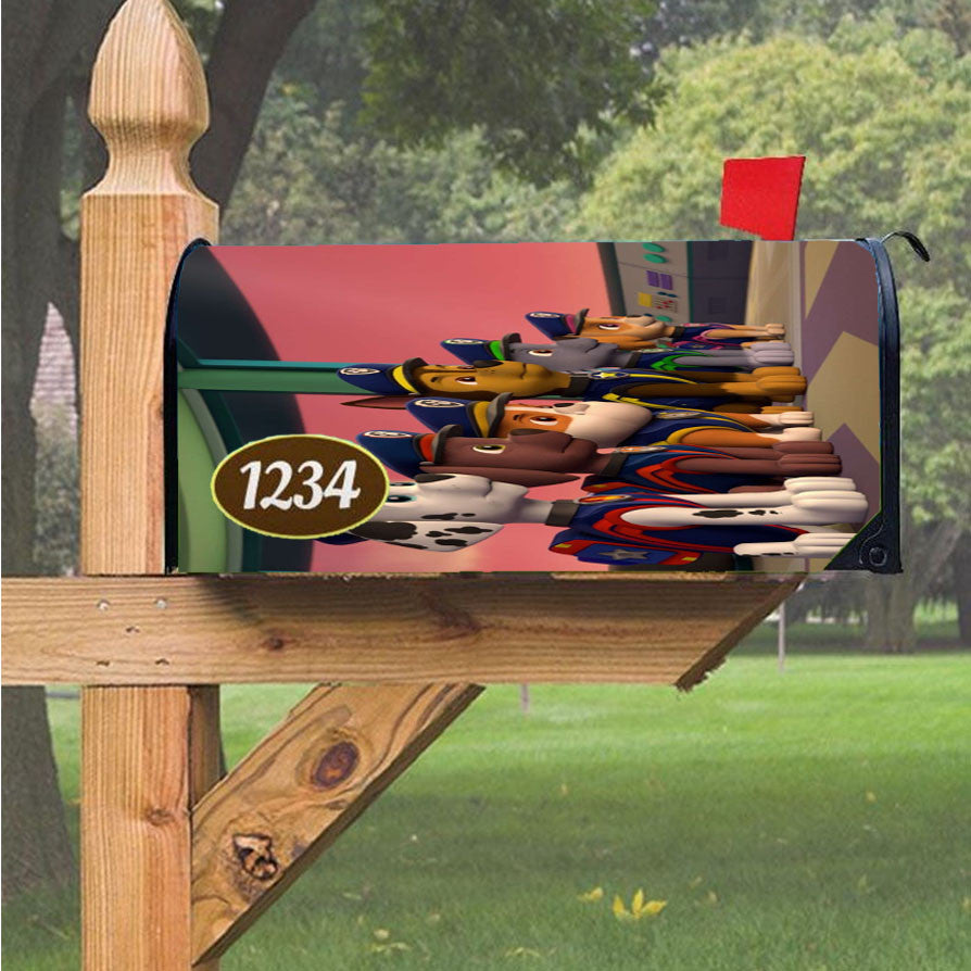 Meet Marshall Paw Patrol Magnetic Mailbox Cover 18" X 21" Outdoor Decor