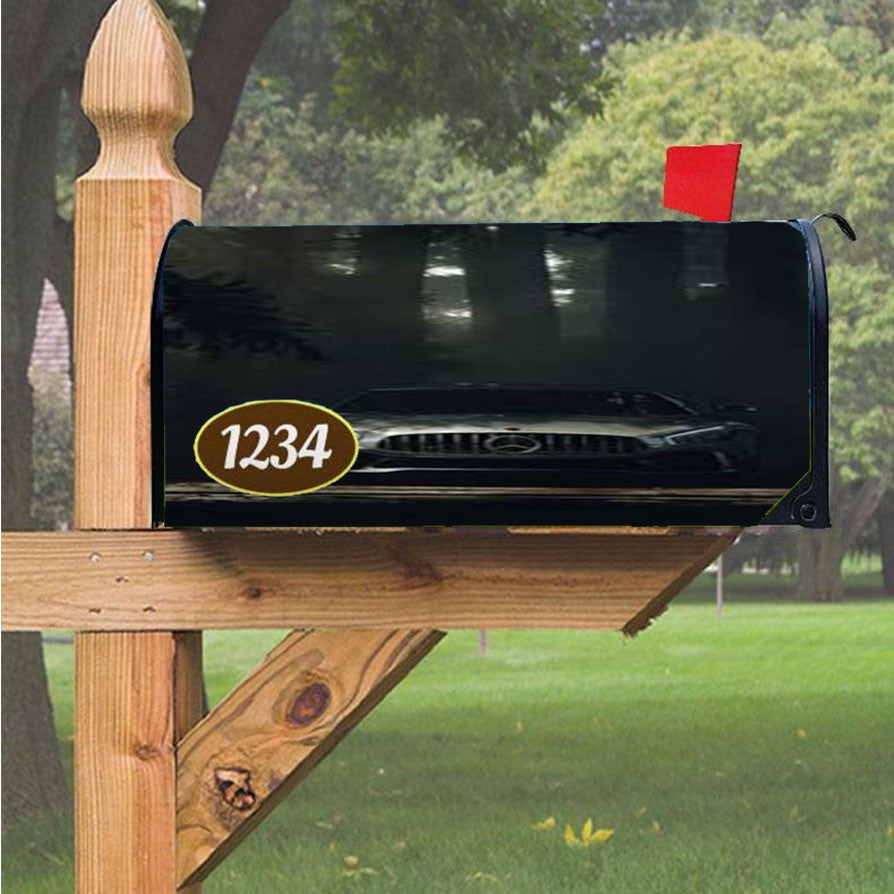 Mercedes-Benz Amg Gt Magnetic Mailbox Cover 18" X 21" Outdoor Decor