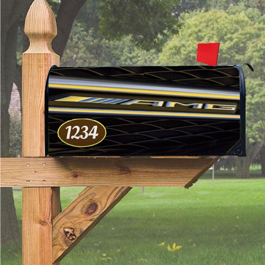 Mercedes Amg Gls63 Magnetic Mailbox Cover 18" X 21" Outdoor Decor