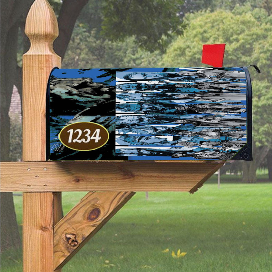 Metal Gear Solid Sons Of Liberty Wallpapers Magnetic Mailbox Cover 18" X 21" Outdoor Decor