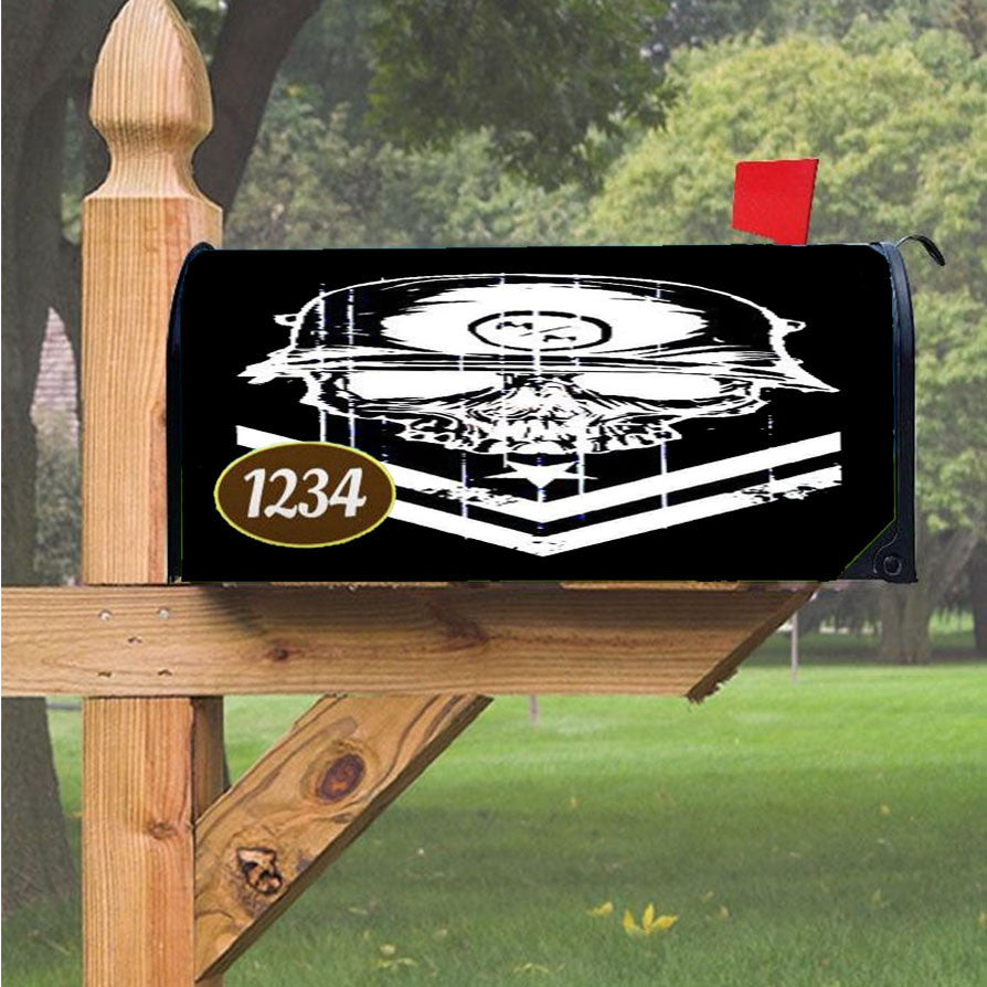 Metal Mulisha Magnetic Mailbox Cover 18" X 21" Outdoor Decor