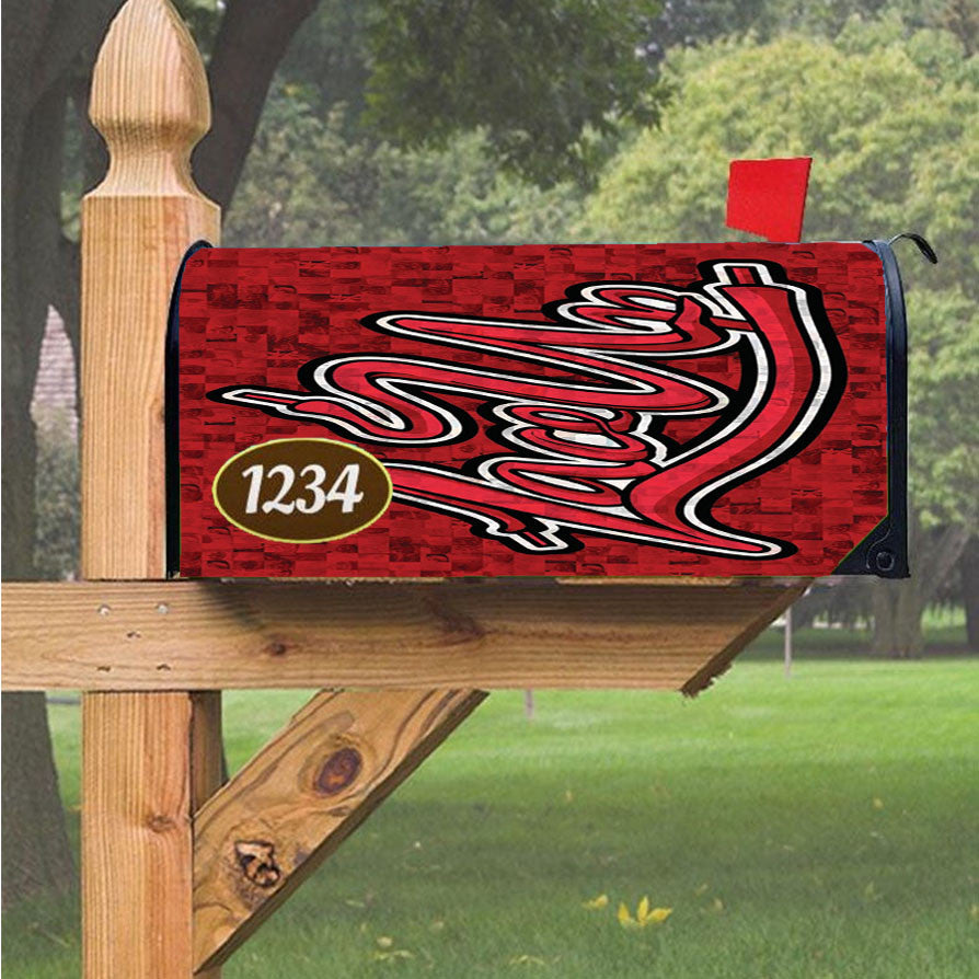 Mgk Machine Gun Kelly Lace Up Young And Reckless 3 Magnetic Mailbox Cover 18" X 21" Outdoor Decor
