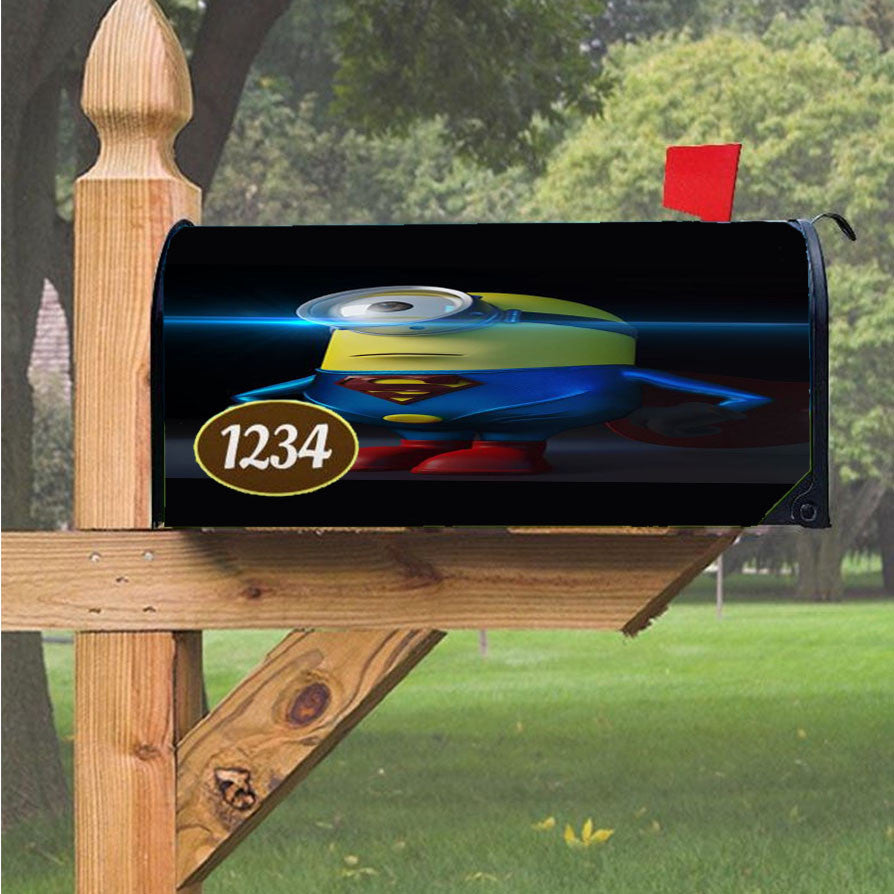 Minion Of Steel Magnetic Mailbox Cover 18" X 21" Outdoor Decor