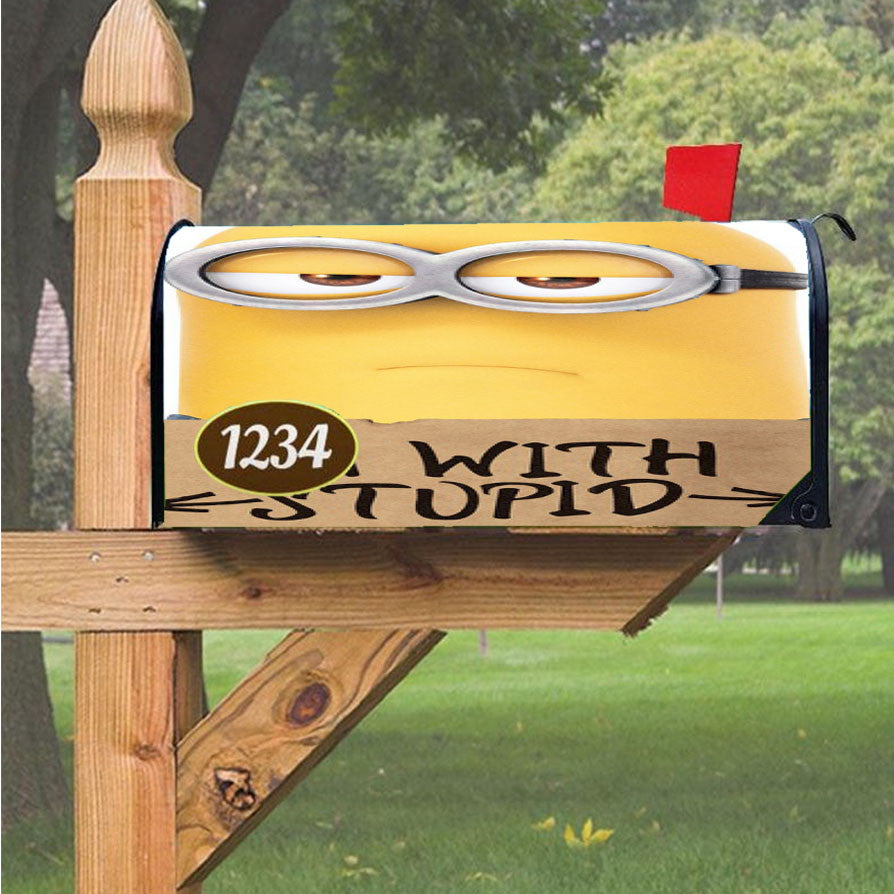 Minions 2016 Magnetic Mailbox Cover 18" X 21" Outdoor Decor