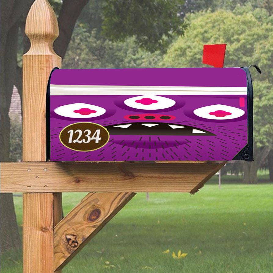 Monstertotem Magnetic Mailbox Cover 18" X 21" Outdoor Decor