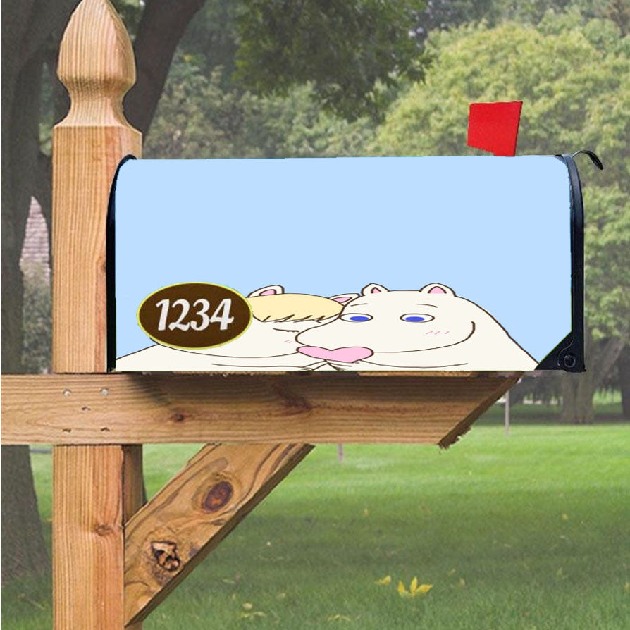 Moomin Comic Magnetic Mailbox Cover 18" X 21" Outdoor Decor