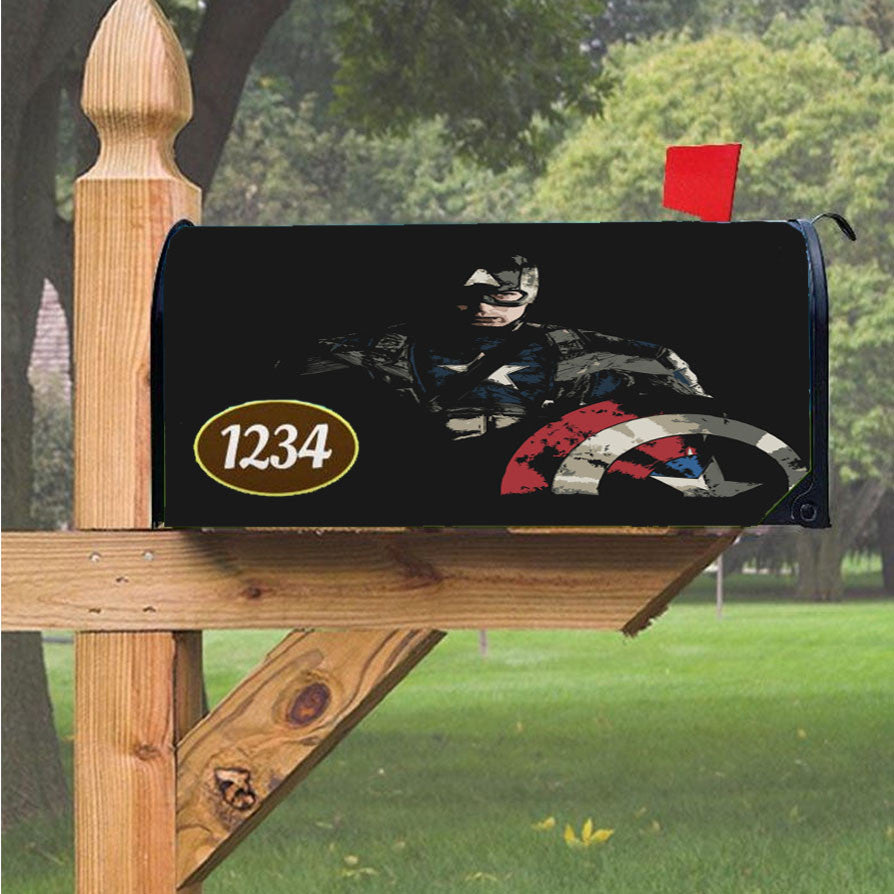 My Captain Magnetic Mailbox Cover 18" X 21" Outdoor Decor