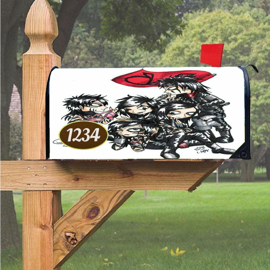 My Chemical Romance Gotic Magnetic Mailbox Cover 18" X 21" Outdoor Decor