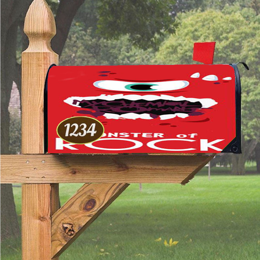 My Chemical Romance Monster Magnetic Mailbox Cover 18" X 21" Outdoor Decor