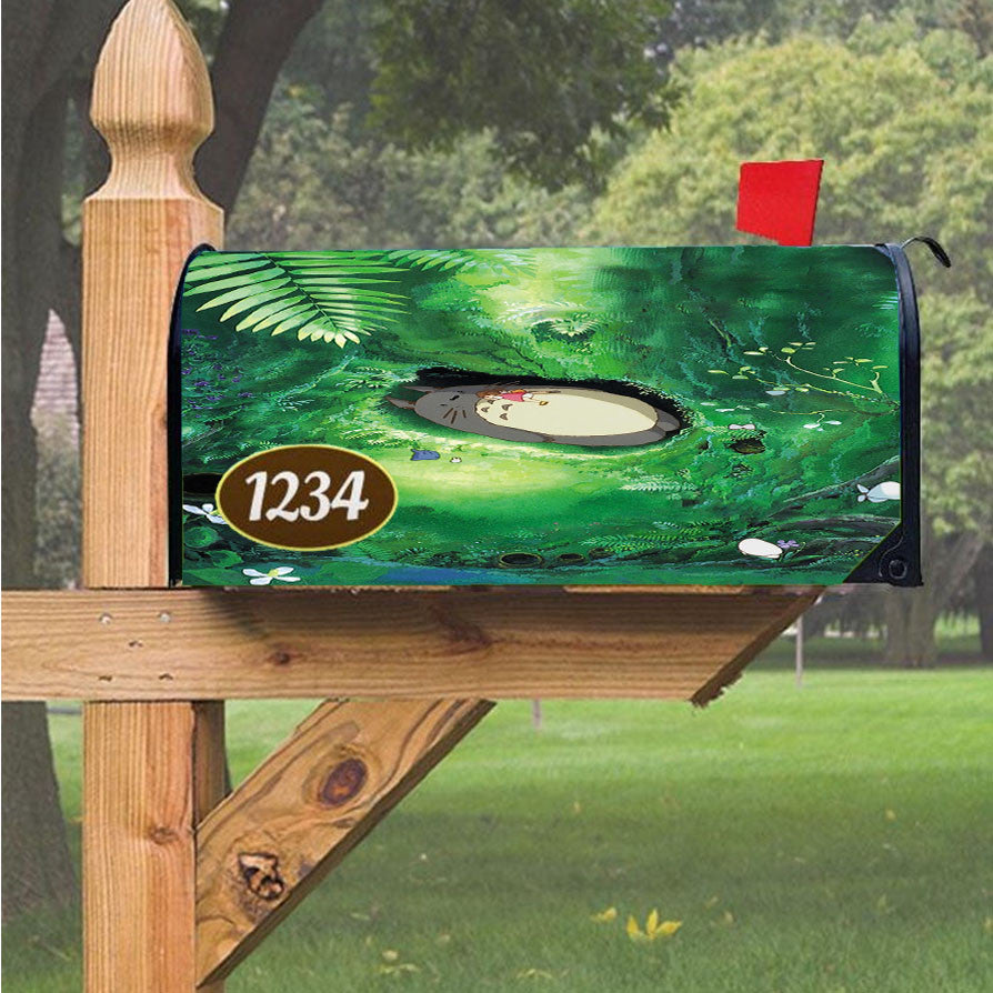 My Neighbor Totoro Poster Magnetic Mailbox Cover 18" X 21" Outdoor Decor