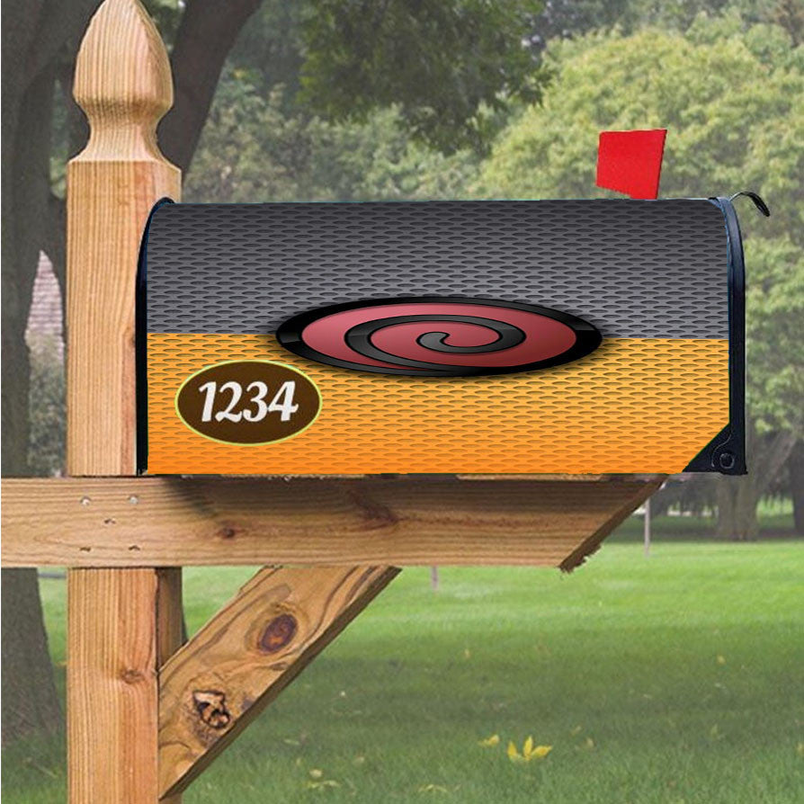 Naruto Uzumaki Clan Logos Magnetic Mailbox Cover 18" X 21" Outdoor Decor