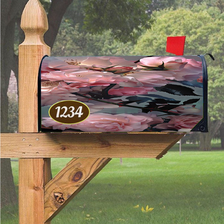 Nick Knight Photography Flowers Magnetic Mailbox Cover 18" X 21" Outdoor Decor