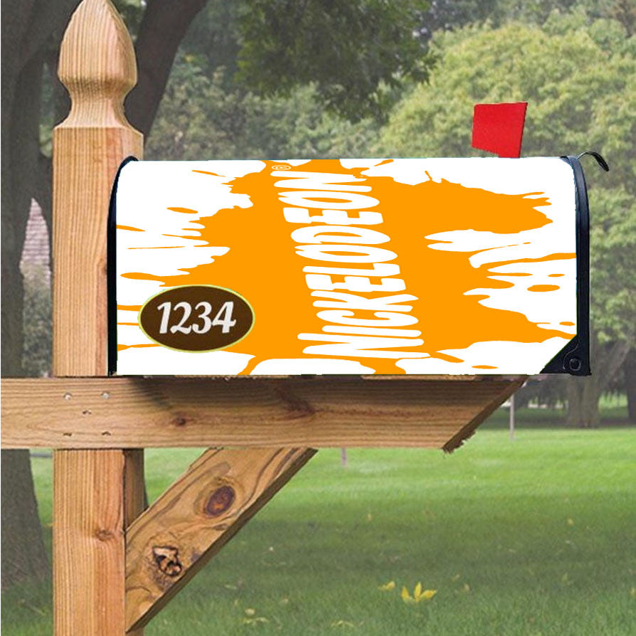 Nickelodeon Logo Magnetic Mailbox Cover 18" X 21" Outdoor Decor