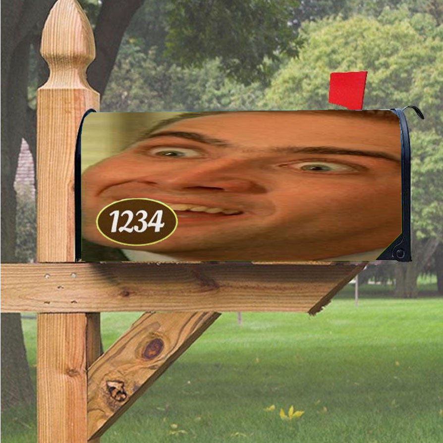 Nicolas Cage Magnetic Mailbox Cover 18" X 21" Outdoor Decor