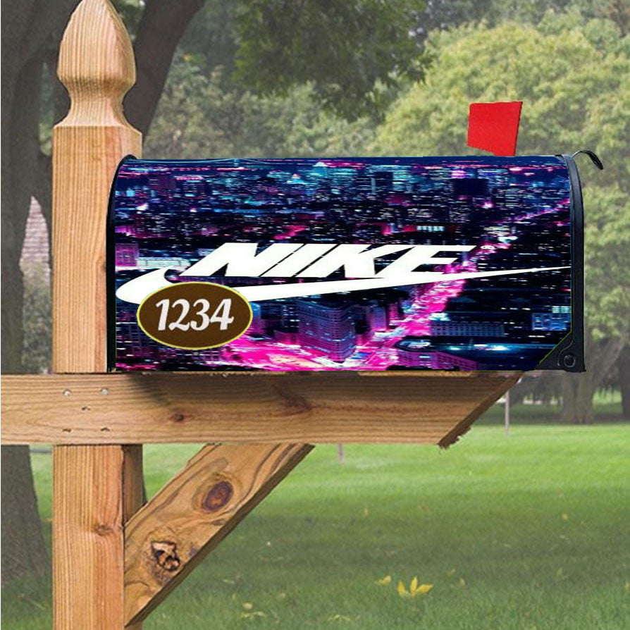 Nike Magnetic Mailbox Cover 18" X 21" Outdoor Decor
