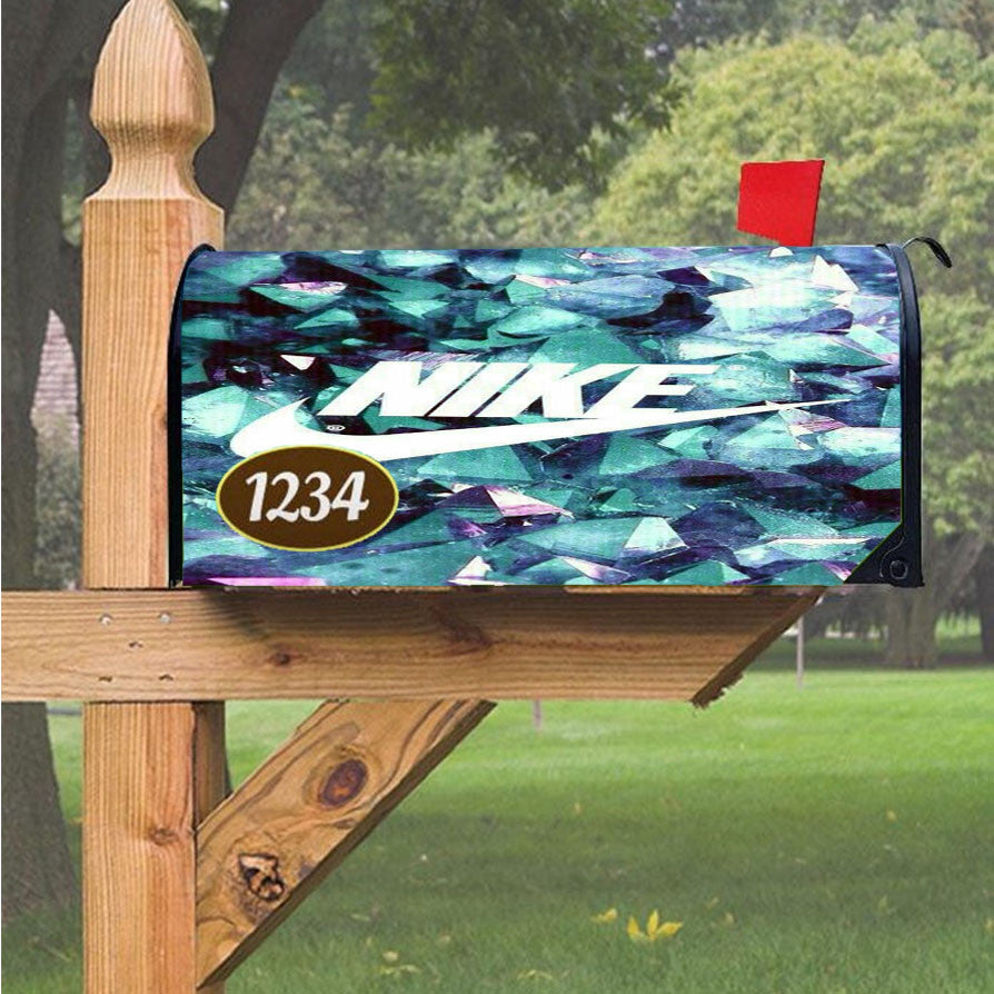 Nike Diamons Magnetic Mailbox Cover 18" X 21" Outdoor Decor