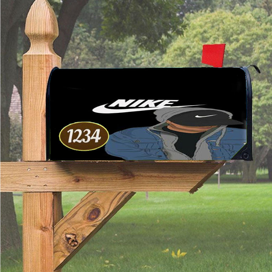Nike Hype Hoodie Magnetic Mailbox Cover 18" X 21" Outdoor Decor