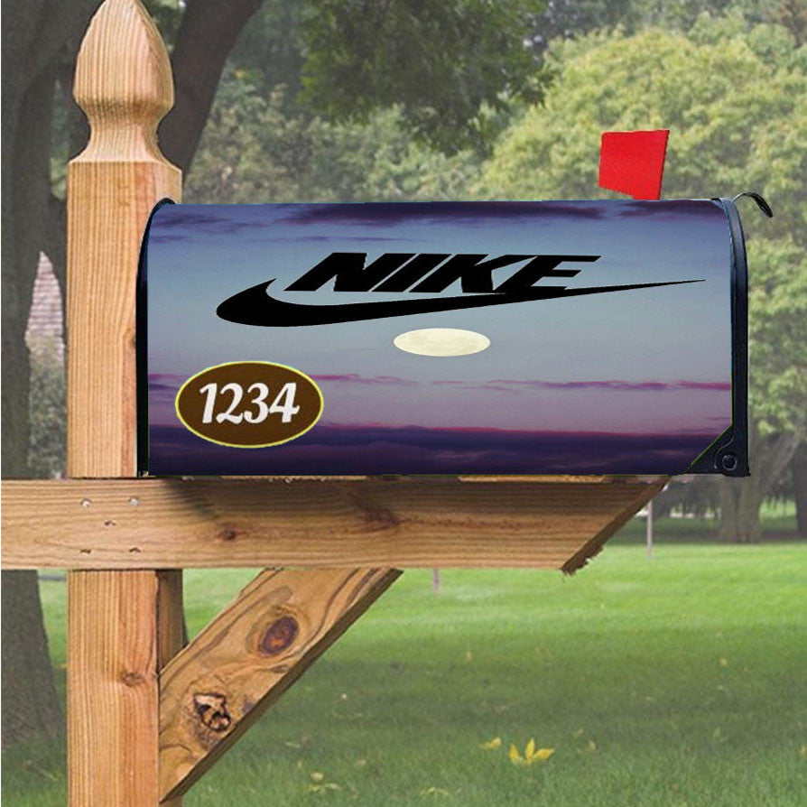 Nike Morning Day Magnetic Mailbox Cover 18" X 21" Outdoor Decor