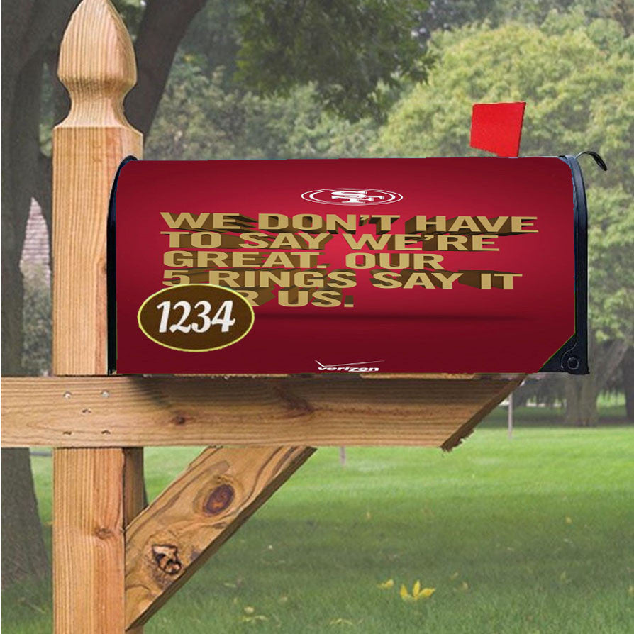 Nike Sf Magnetic Mailbox Cover 18" X 21" Outdoor Decor