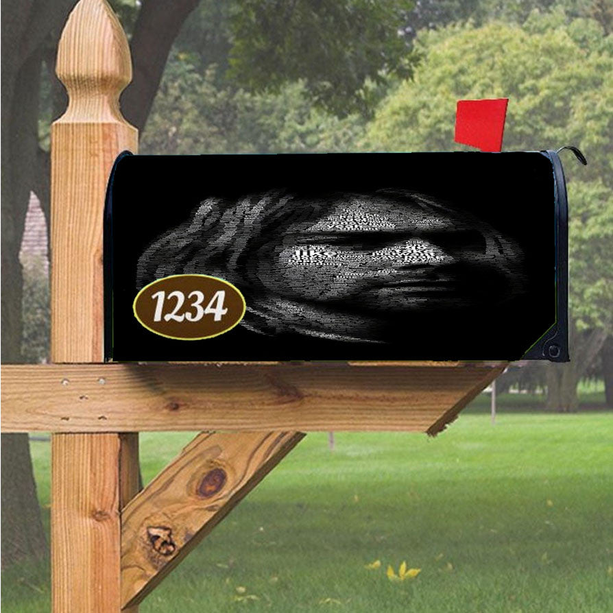 Nirvana Kurt Cobain Art Magnetic Mailbox Cover 18" X 21" Outdoor Decor