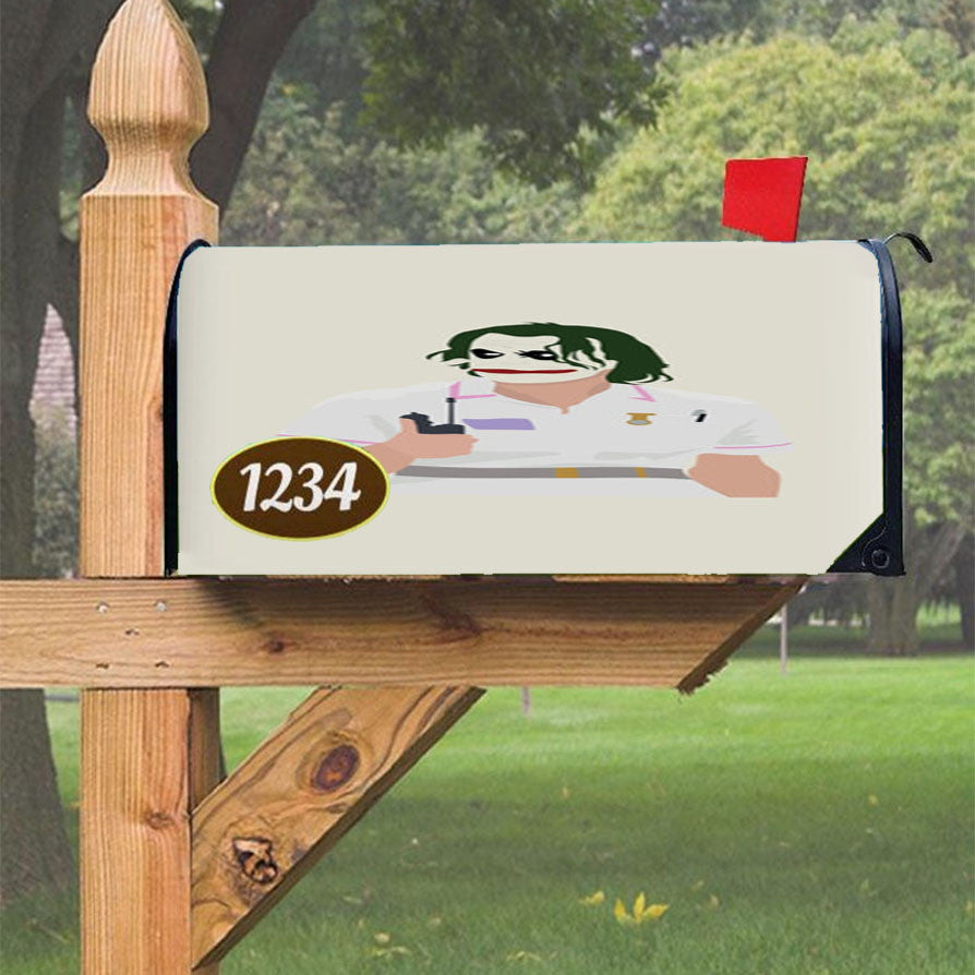 Nurse Joker Magnetic Mailbox Cover 18" X 21" Outdoor Decor