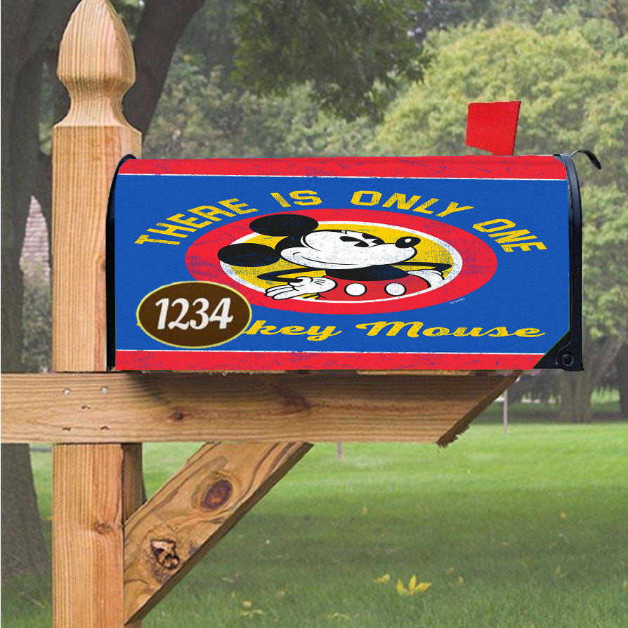 One And Only Mickey Magnetic Mailbox Cover 18" X 21" Outdoor Decor