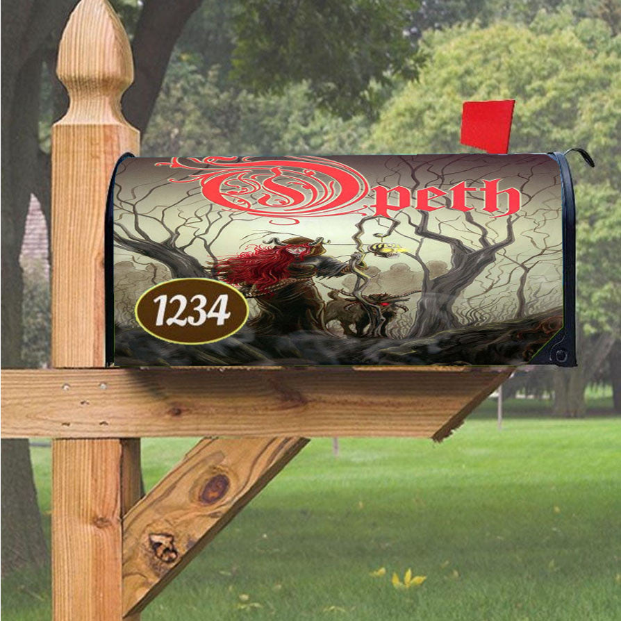 Opeth Comic Magnetic Mailbox Cover 18" X 21" Outdoor Decor