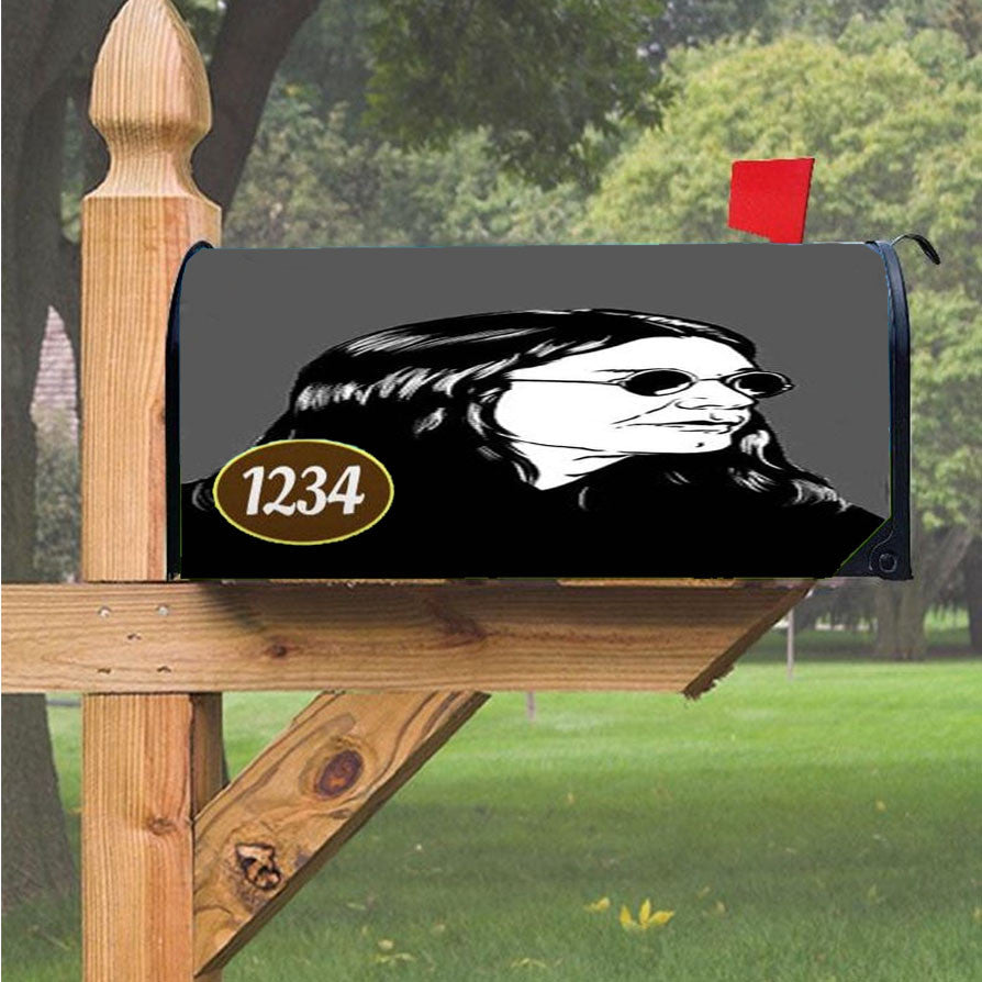 Ozzy Osbourne Magnetic Mailbox Cover 18" X 21" Outdoor Decor