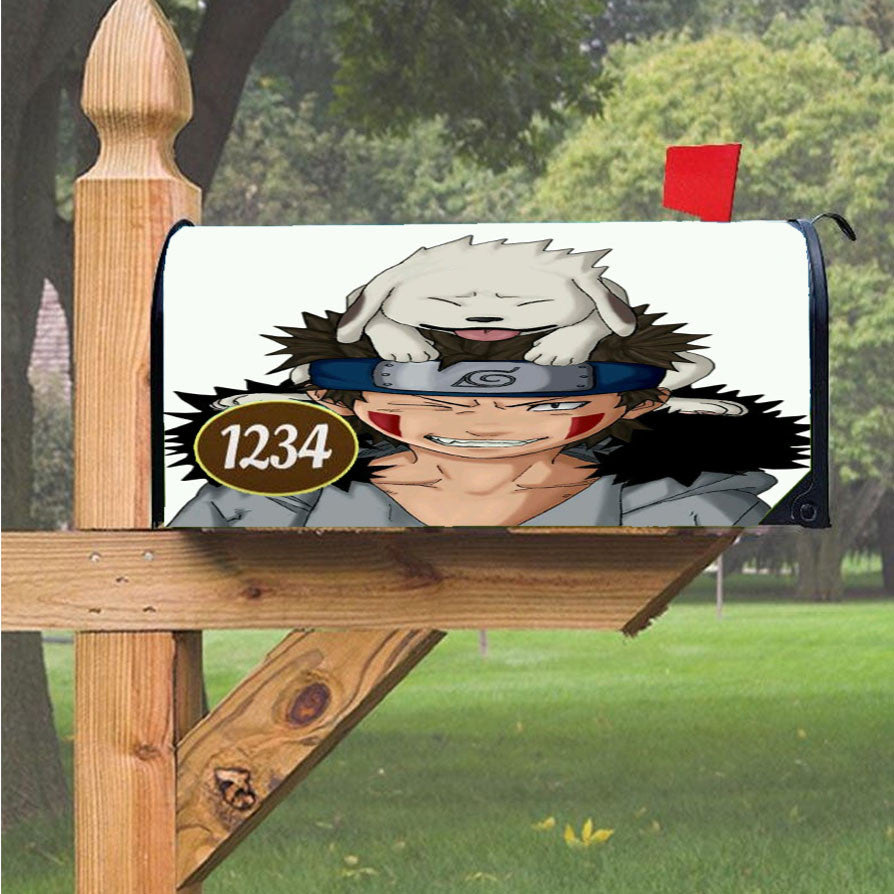 Shikamaru Naruto Shipuden Magnetic Mailbox Cover 18" X 21" Outdoor Decor
