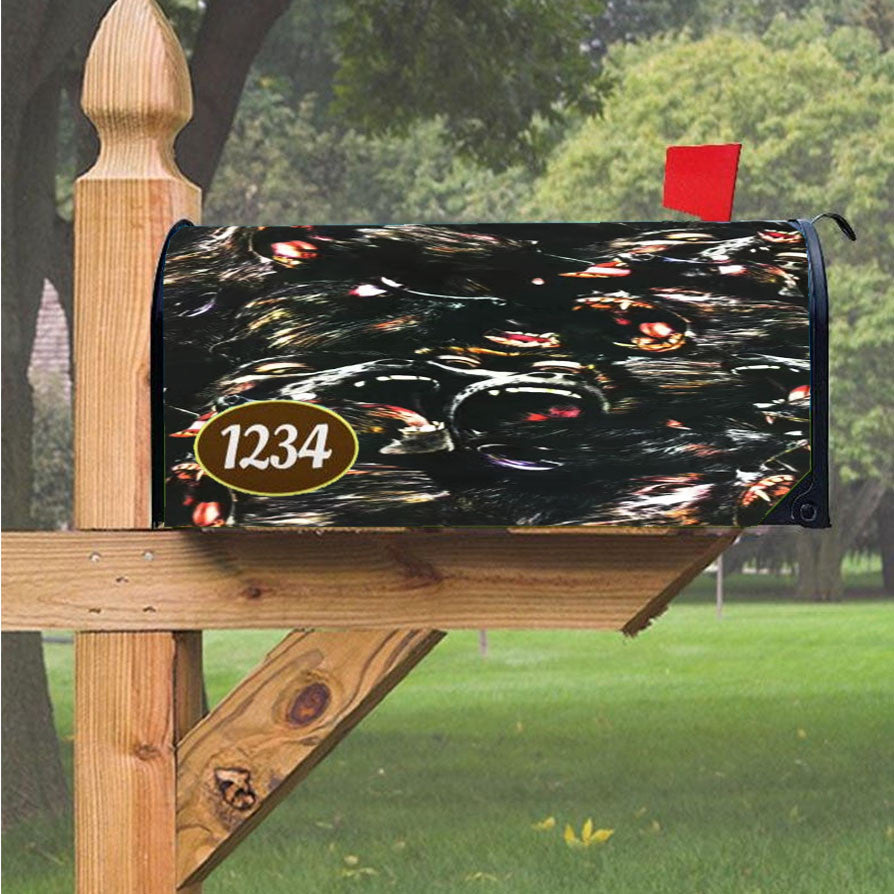 Wu Tang Clan Rap Hip Hop Music Collages Magnetic Mailbox Cover 18" X 21" Outdoor Decor