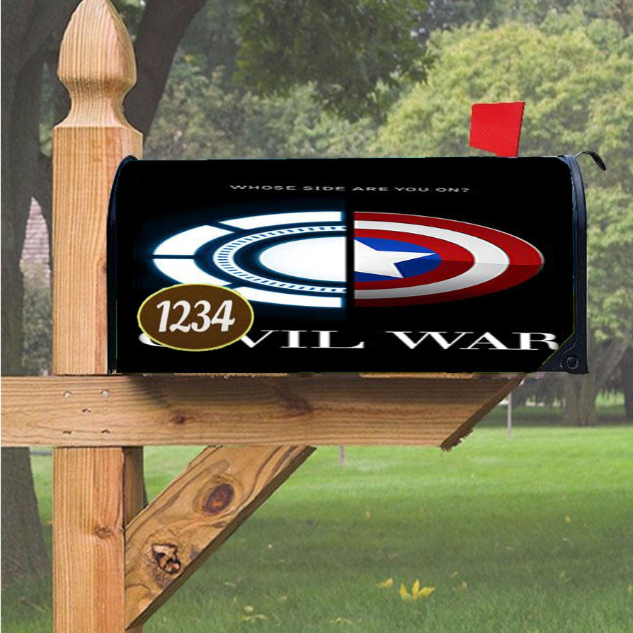 Wu Tang Clan Rap Hip Hop Music Collages Magnetic Mailbox Cover 18" X 21" Outdoor Decor
