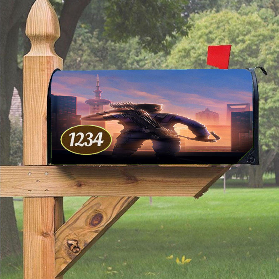 Wu Tang Clan Rap Hip Hop Music Collages Magnetic Mailbox Cover 18" X 21" Outdoor Decor