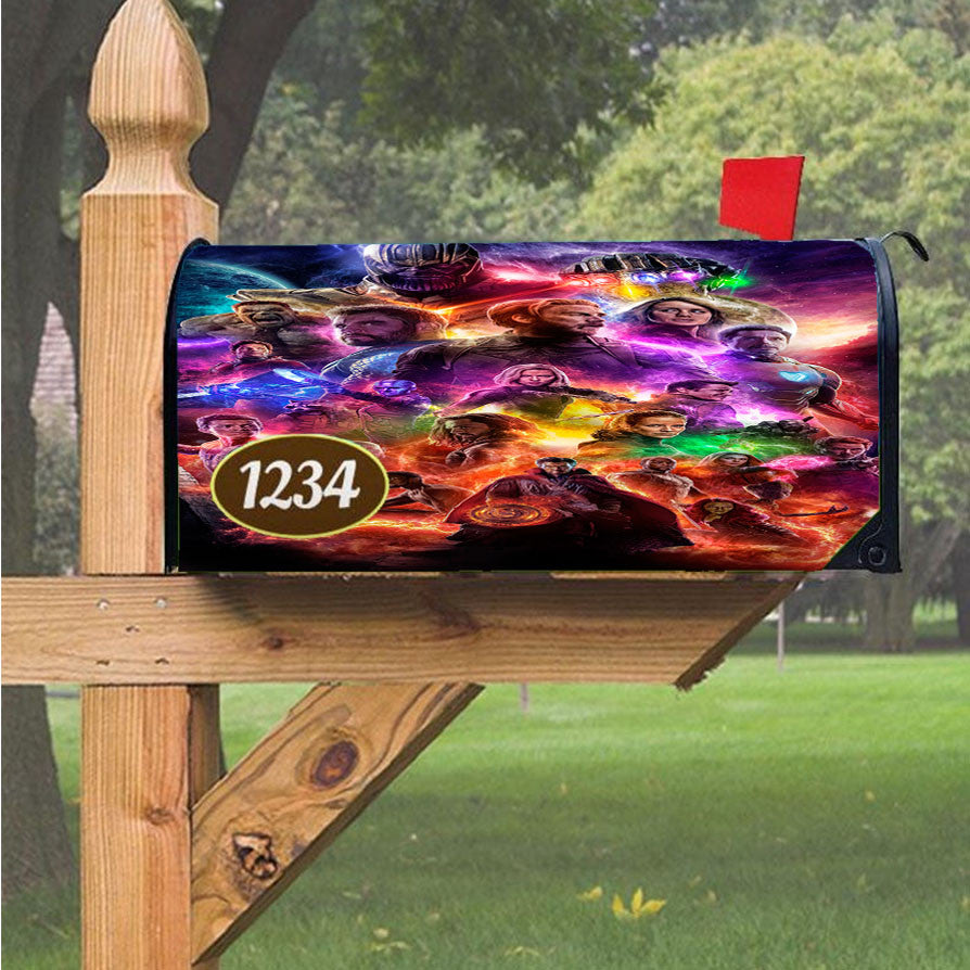 Wu Tang Clan Rap Hip Hop Music Collages Magnetic Mailbox Cover 18" X 21" Outdoor Decor