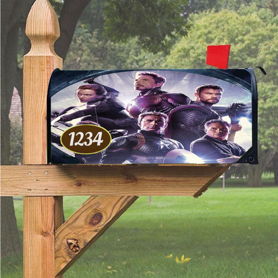 Wu Tang Clan Rap Hip Hop Music Collages Magnetic Mailbox Cover 18" X 21" Outdoor Decor