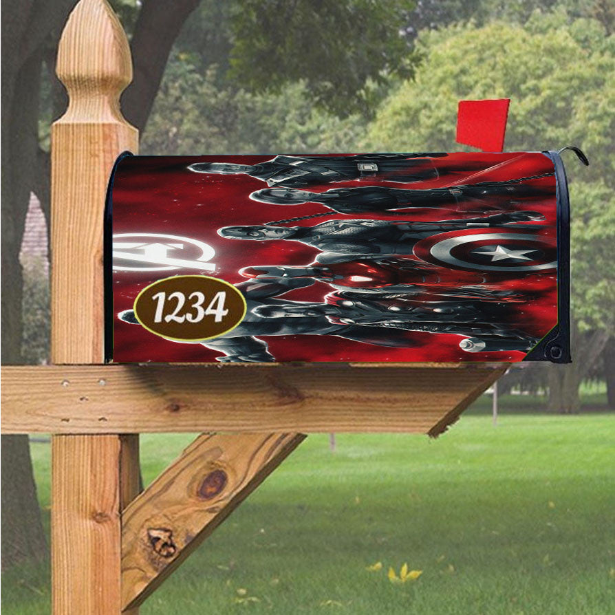 Wu Tang Clan Rap Hip Hop Music Collages Magnetic Mailbox Cover 18" X 21" Outdoor Decor