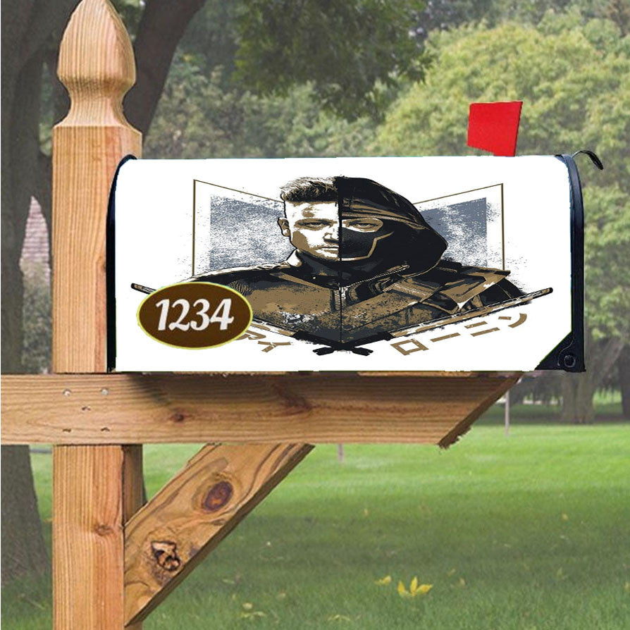 Wu Tang Clan Rap Hip Hop Music Collages Magnetic Mailbox Cover 18" X 21" Outdoor Decor