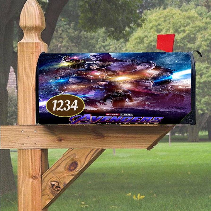 Wu Tang Clan Rap Hip Hop Music Collages Magnetic Mailbox Cover 18" X 21" Outdoor Decor