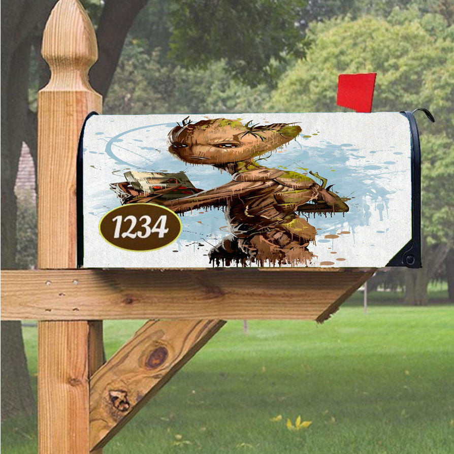 Wu Tang Clan Rap Hip Hop Music Collages Magnetic Mailbox Cover 18" X 21" Outdoor Decor