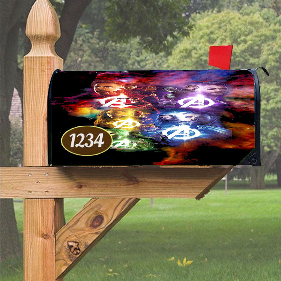 Wu Tang Clan Rap Hip Hop Music Collages Magnetic Mailbox Cover 18" X 21" Outdoor Decor