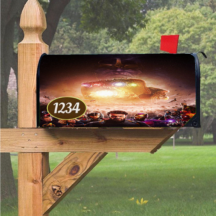 Wu Tang Clan Rap Hip Hop Music Collages Magnetic Mailbox Cover 18" X 21" Outdoor Decor