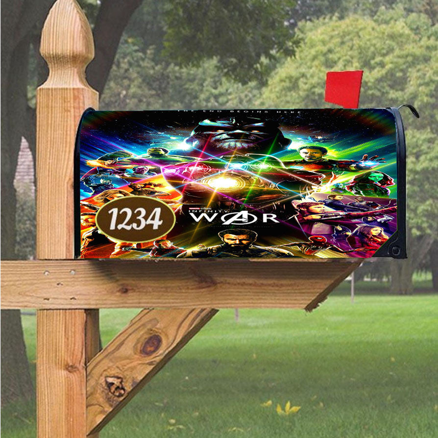 Wu Tang Clan Rap Hip Hop Music Collages Magnetic Mailbox Cover 18" X 21" Outdoor Decor