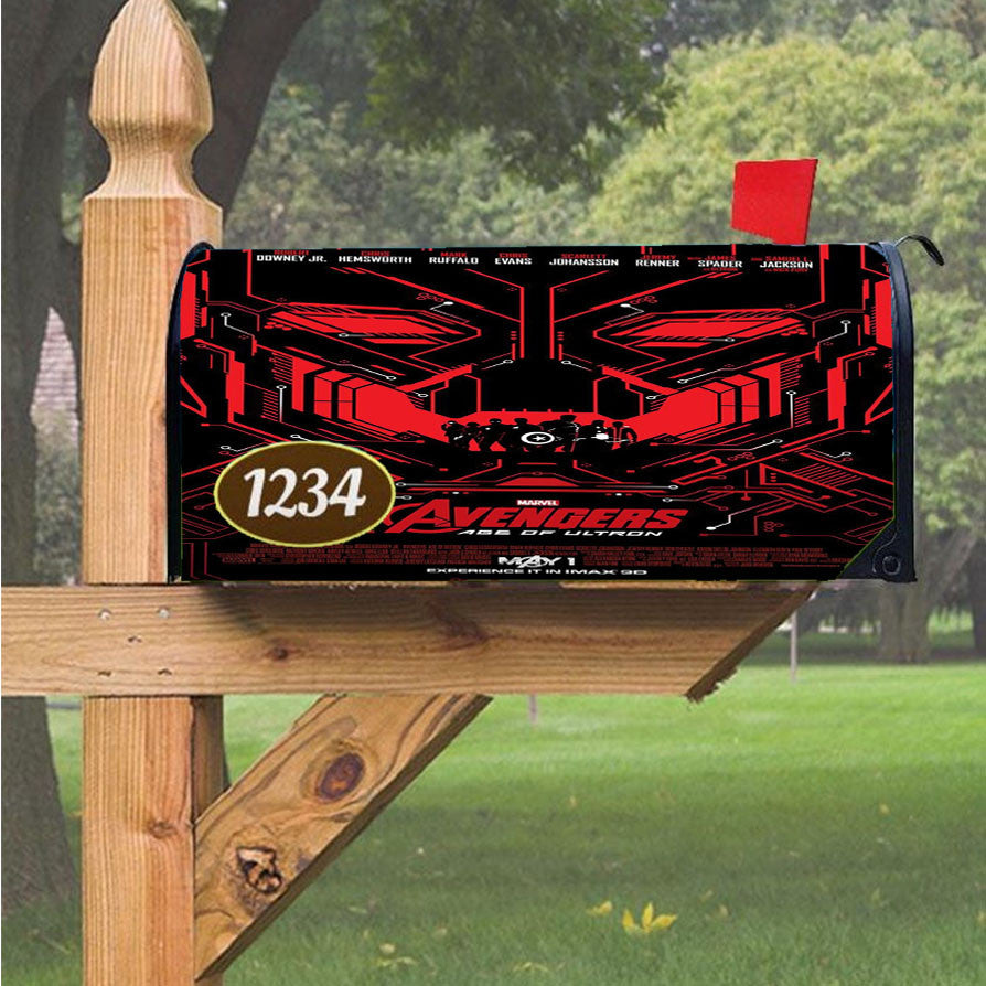 Wu Tang Clan Rap Hip Hop Music Collages Magnetic Mailbox Cover 18" X 21" Outdoor Decor
