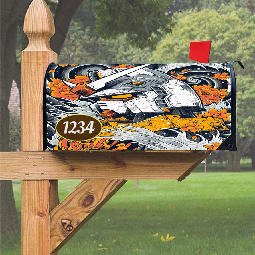 Wu Tang Clan Rap Hip Hop Music Collages Magnetic Mailbox Cover 18" X 21" Outdoor Decor