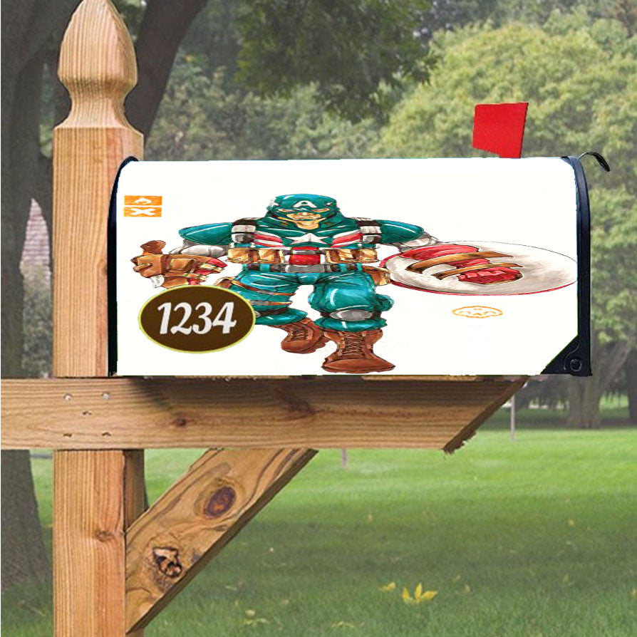 Wu Tang Clan Rap Hip Hop Music Collages Magnetic Mailbox Cover 18" X 21" Outdoor Decor