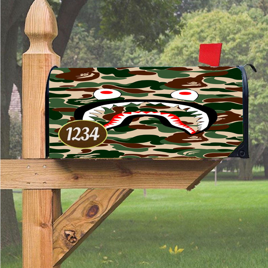 Wu Tang Clan Rap Hip Hop Music Collages Magnetic Mailbox Cover 18" X 21" Outdoor Decor