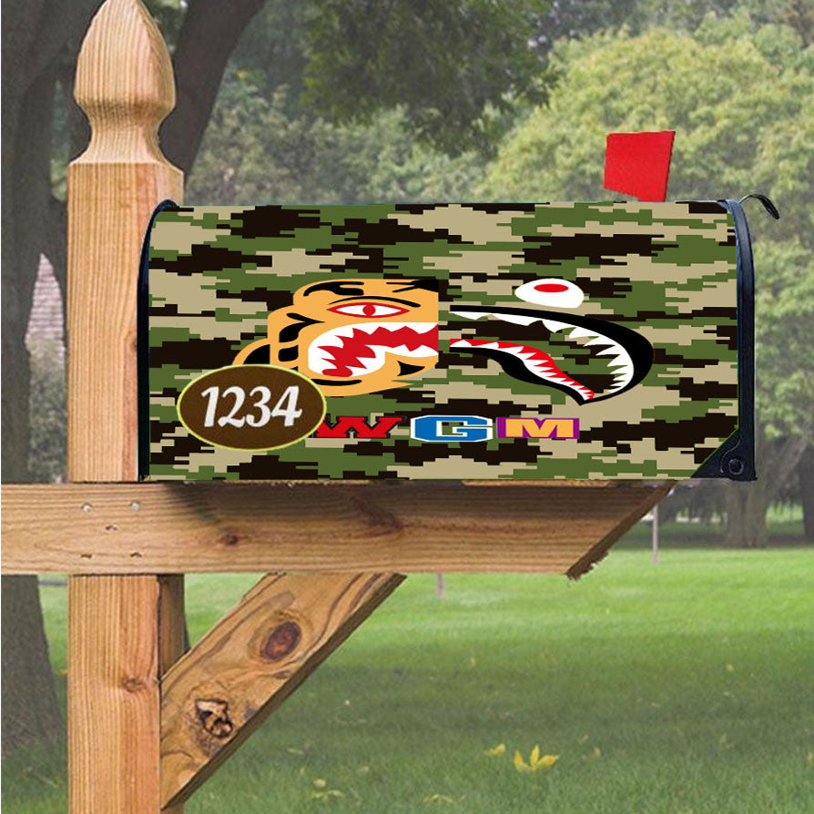 Wu Tang Clan Rap Hip Hop Music Collages Magnetic Mailbox Cover 18" X 21" Outdoor Decor
