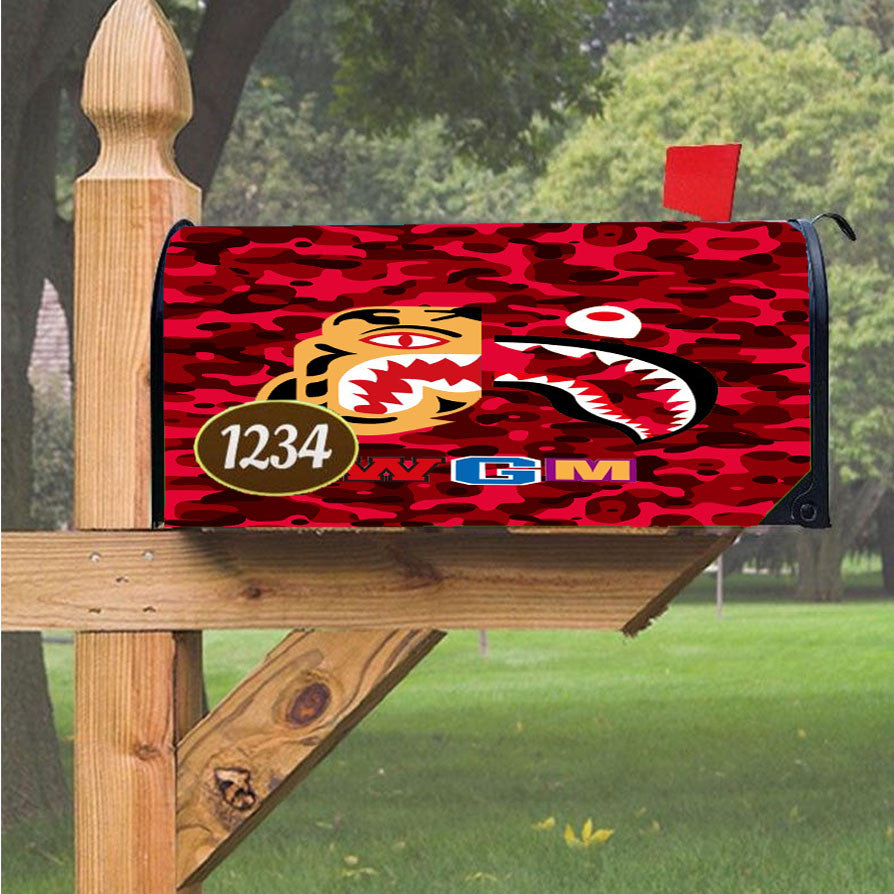 Wu Tang Clan Rap Hip Hop Music Collages Magnetic Mailbox Cover 18" X 21" Outdoor Decor