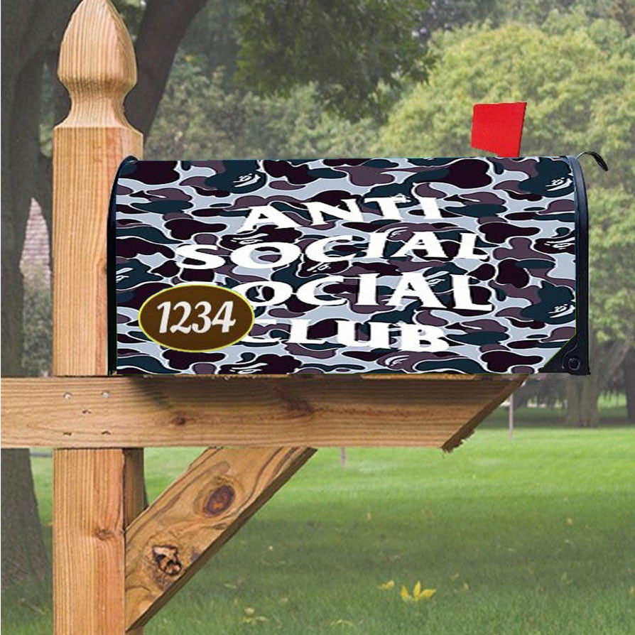 Wu Tang Clan Rap Hip Hop Music Collages Magnetic Mailbox Cover 18" X 21" Outdoor Decor